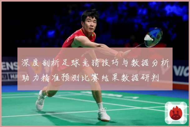 深度剖析足球竞猜技巧与数据分析助力精准预测比赛结果数据研判