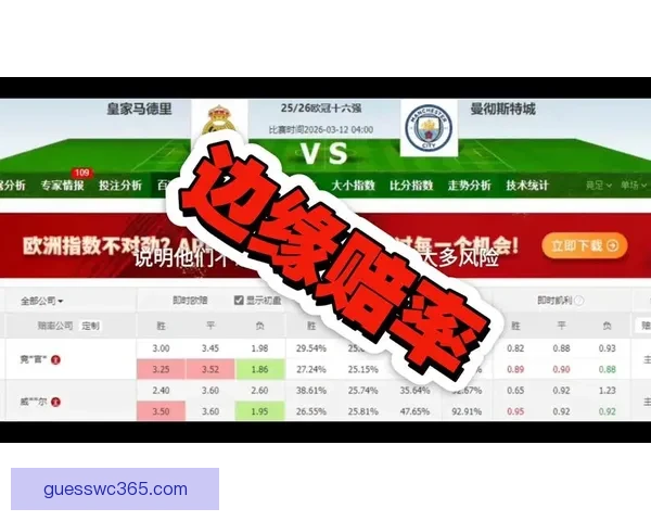 世界杯足球竞猜赔率分析 揭秘最具价值的投注策略和机会